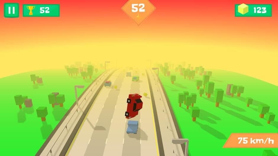 Скриншот 5 из Pixel Traffic: Highway Racing