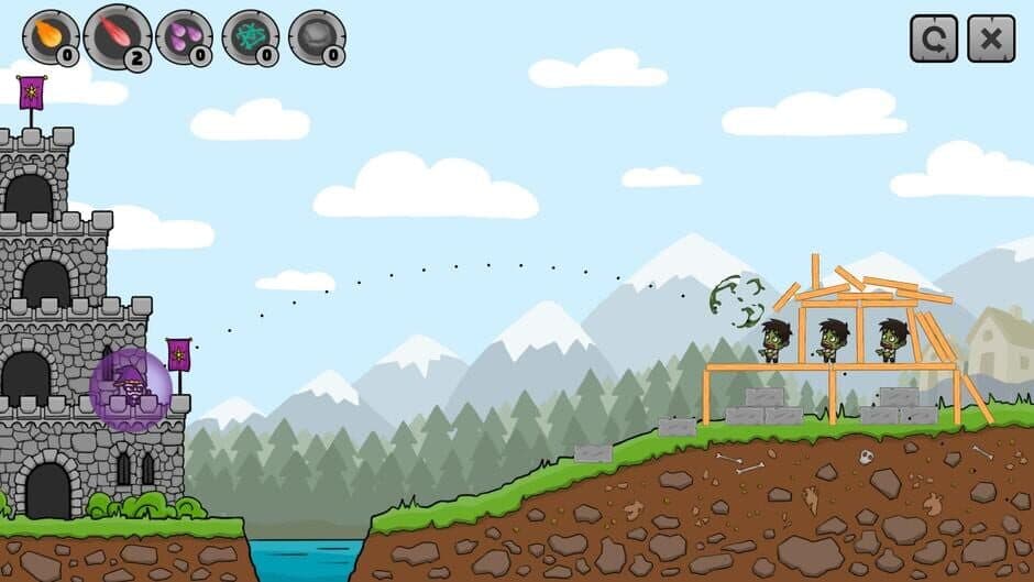 Скриншот 8 из Merlin vs Zombies