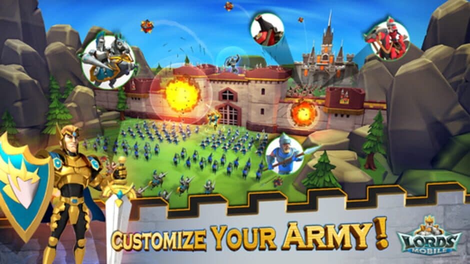 Скриншот 2 из Lords Mobile