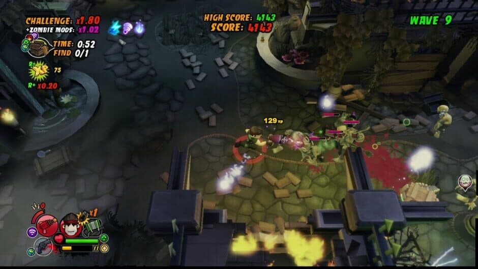 Скриншот 3 из All Zombies Must Die! Scorepocalypse