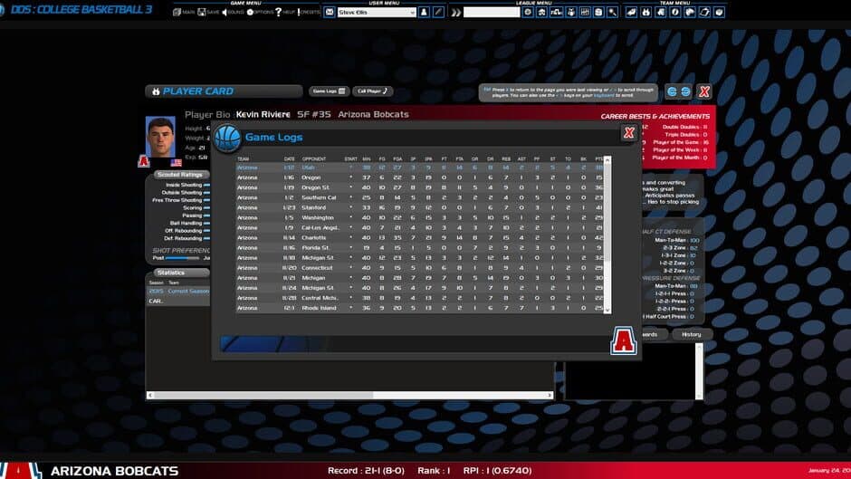 Скриншот 2 из Draft Day Sports College Basketball 3