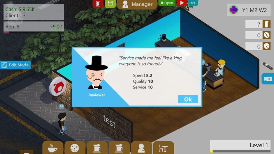 Скриншот 4 из Coffee Shop Tycoon