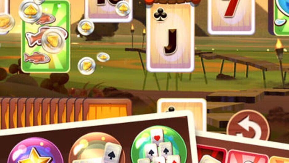 Скриншот 5 из Tiki Solitaire TriPeaks