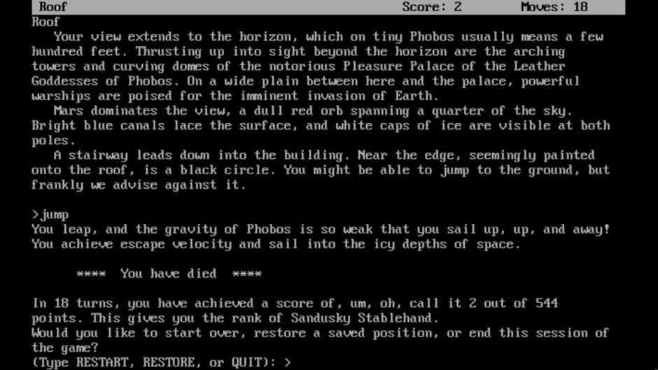 Скриншот 3 из Leather Goddesses of Phobos