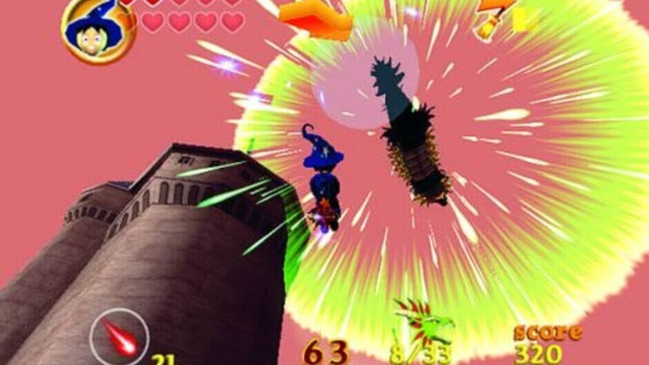 Скриншот 1 из Billy the Wizard: Rocket Broomstick Racing