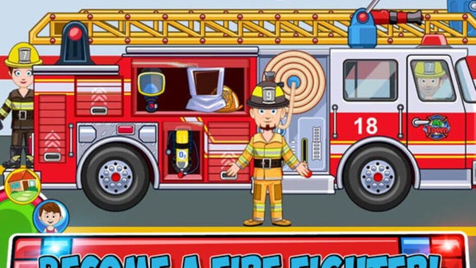 Скриншот 10 из My Town: Fire station Rescue