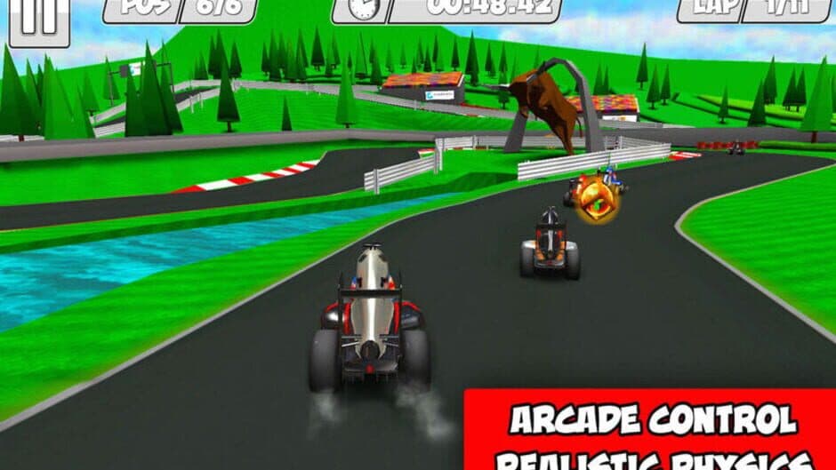Скриншот 2 из MiniDrivers: The game of mini racing cars