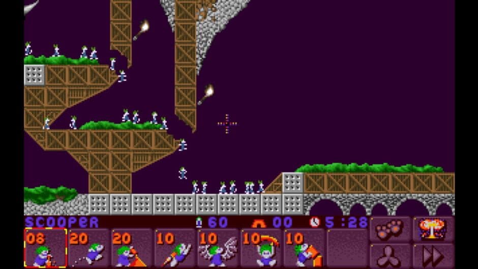 Скриншот 2 из Lemmings 2: The Tribes