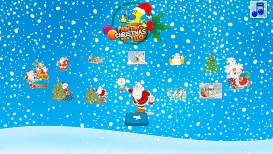 Скриншот 1 из Painting Christmas with Tito