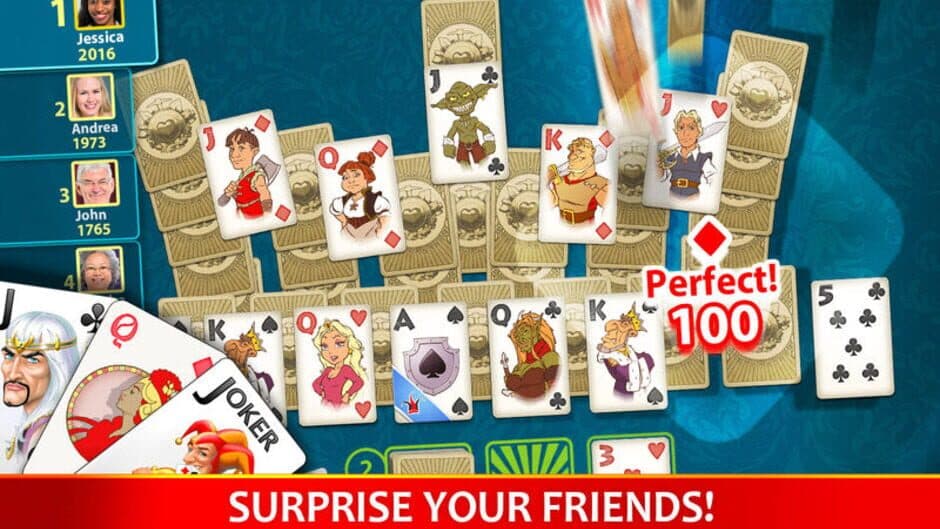 Скриншот 1 из Solitaire Perfect Match