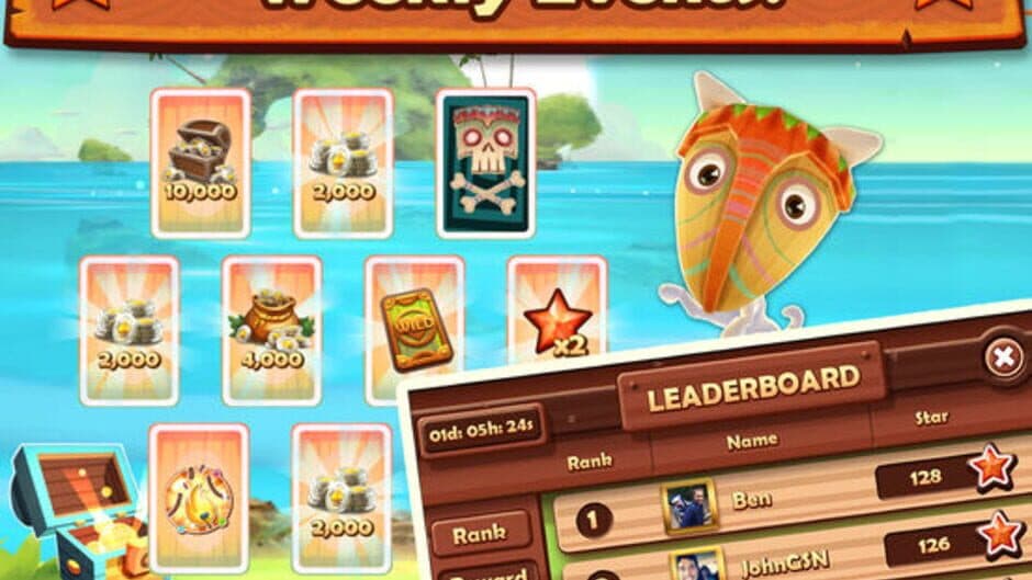 Скриншот 9 из Tiki Solitaire TriPeaks