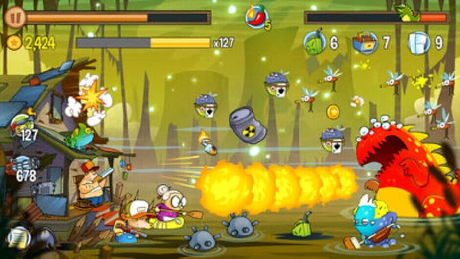 Скриншот 1 из Swamp Attack