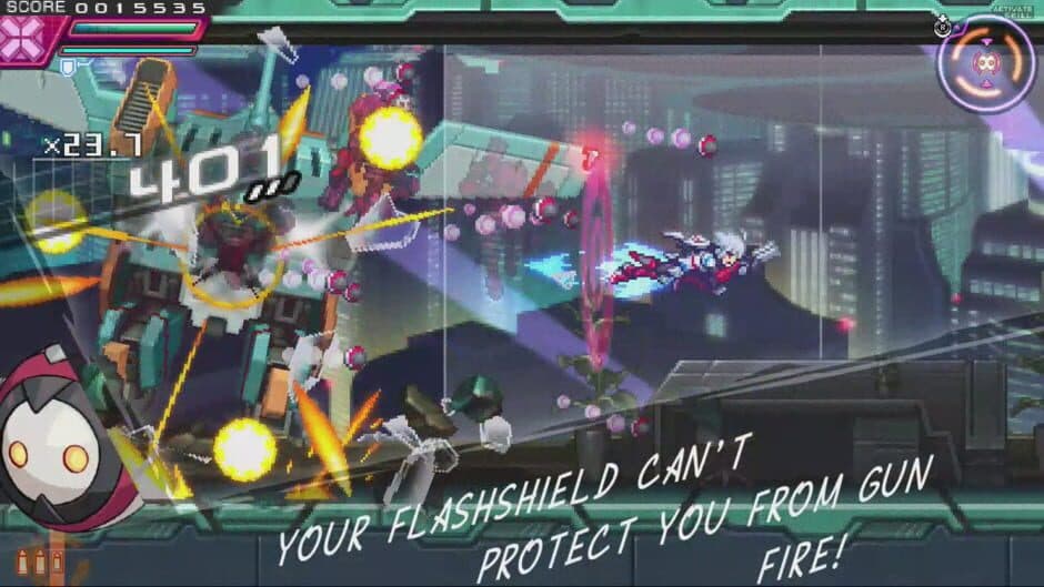 Скриншот 11 из Azure Striker Gunvolt: Striker Pack