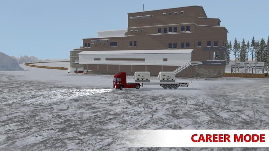 Скриншот 1 из Arctic Trucker Simulator
