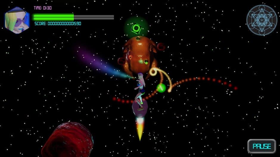 Скриншот 6 из Neon Spaceboard