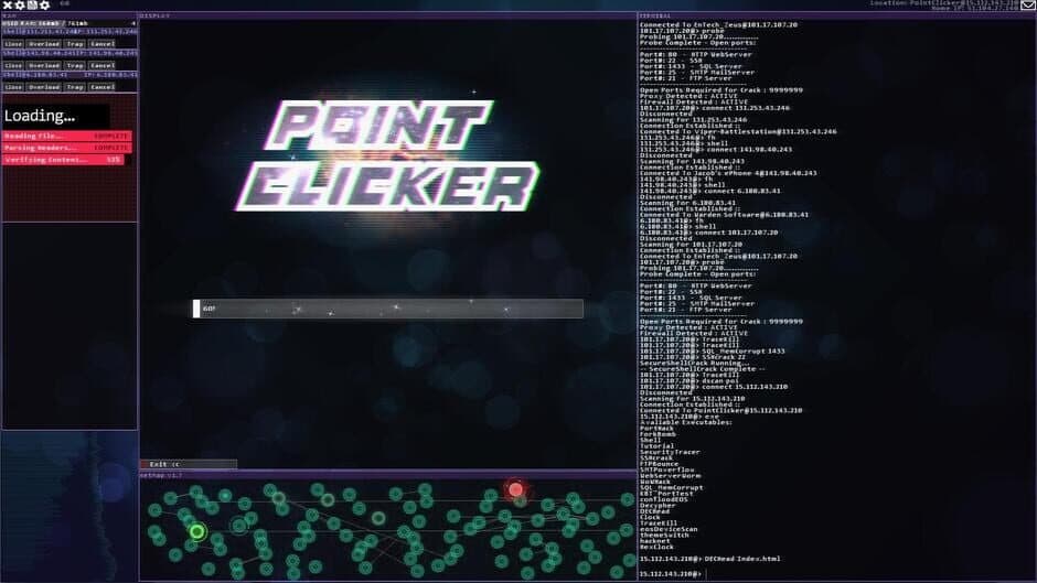 Скриншот 1 из Hacknet
