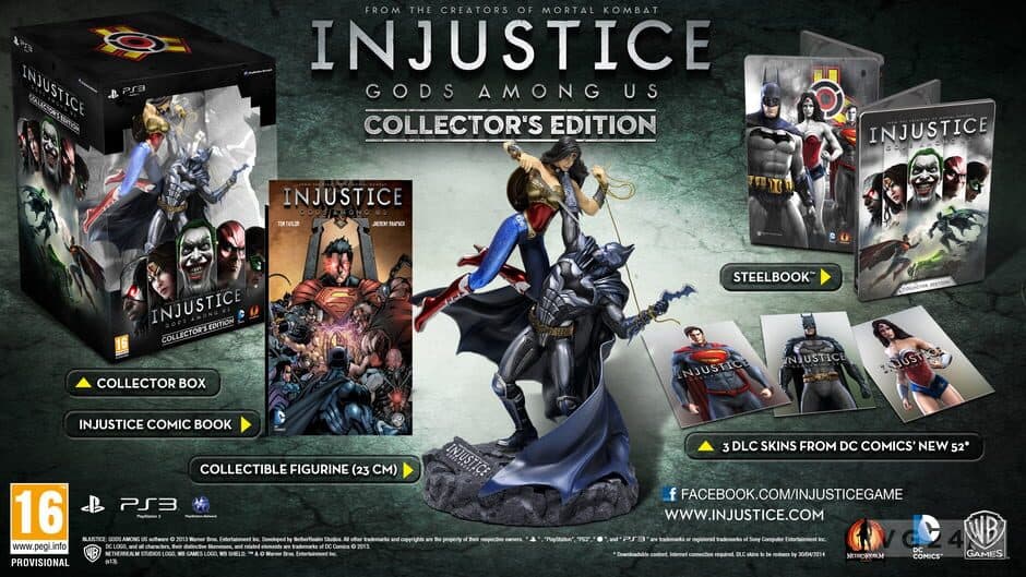 Скриншот 1 из Injustice: Gods Among Us - Collector's Edition