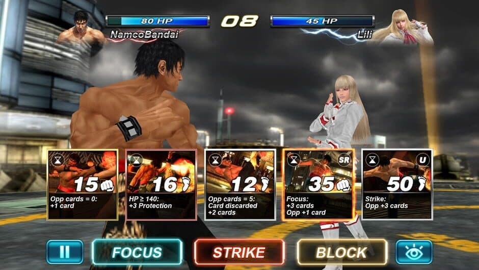 Скриншот 4 из Tekken Card Tournament
