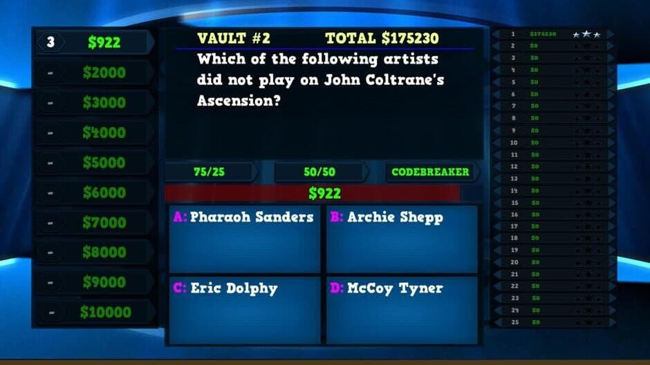 Скриншот 3 из Trivia Vault: Music Trivia