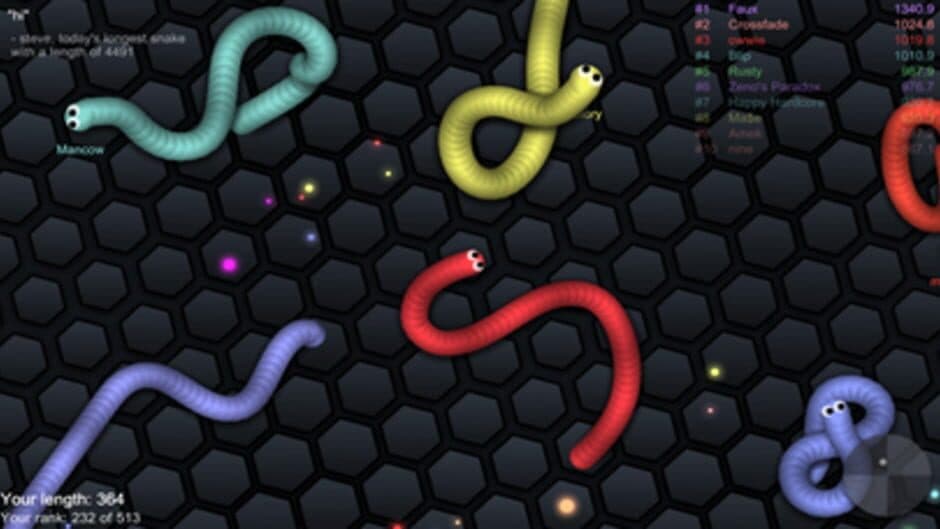 Скриншот 7 из Slither.io
