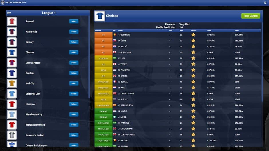 Скриншот 1 из Soccer Manager 2015