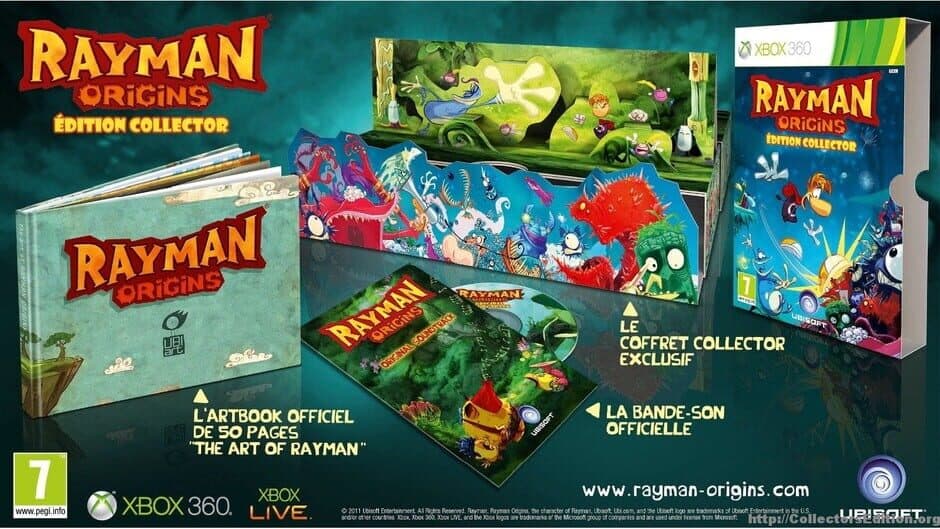 Скриншот 1 из Rayman Origins: Collector's Edition
