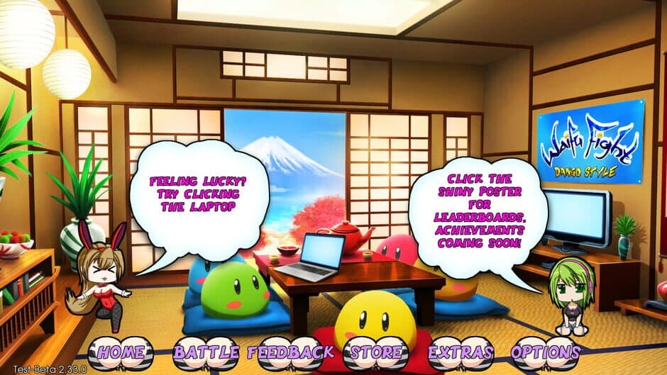 Скриншот 2 из Waifu Fight: Dango Style