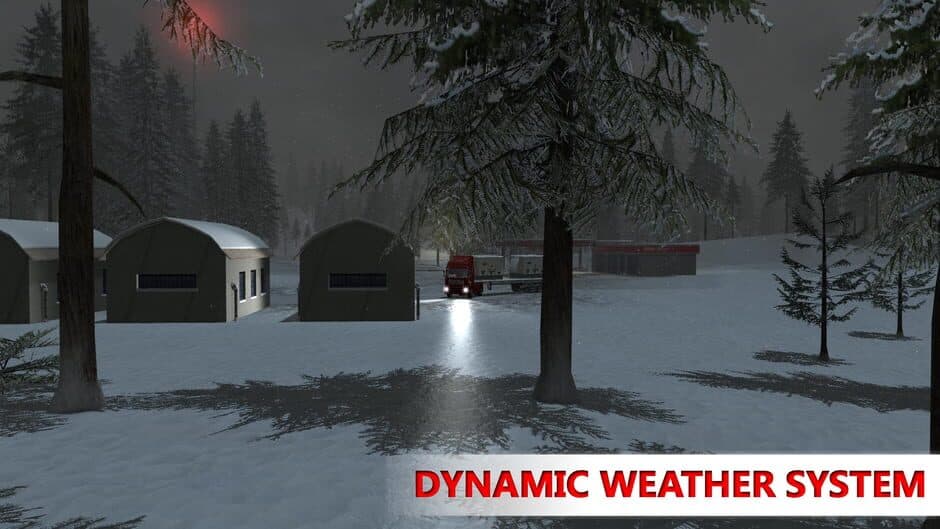 Скриншот 4 из Arctic Trucker Simulator