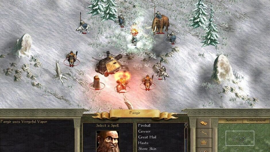 Скриншот 2 из Age of Wonders II: The Wizard's Throne