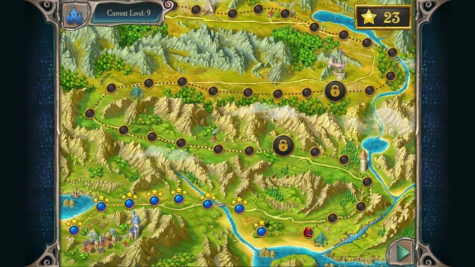 Скриншот 2 из Avalon Legends Solitaire 2
