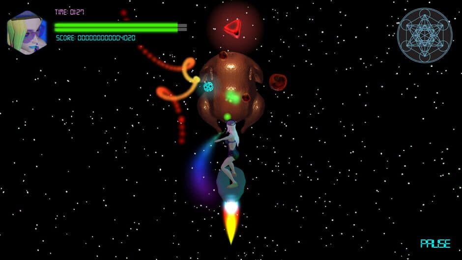 Скриншот 2 из Neon Spaceboard