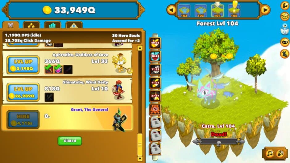 Скриншот 5 из Clicker Heroes