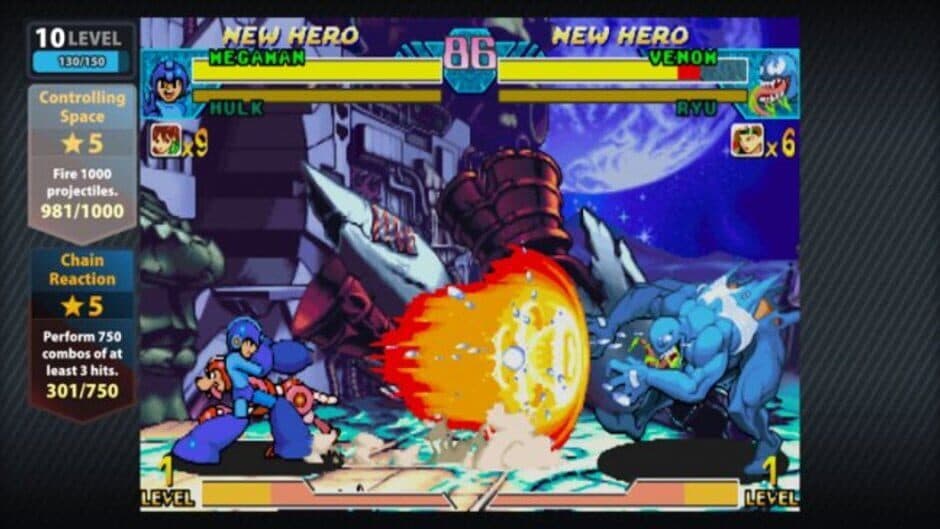 Скриншот 1 из Marvel vs. Capcom Origins
