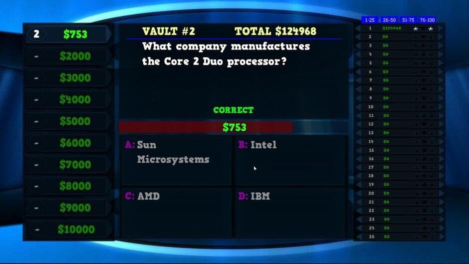 Скриншот 4 из Trivia Vault: Technology Trivia Deluxe