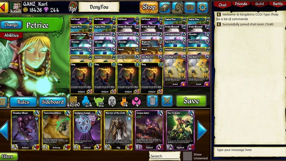 Скриншот 4 из Kingdoms CCG