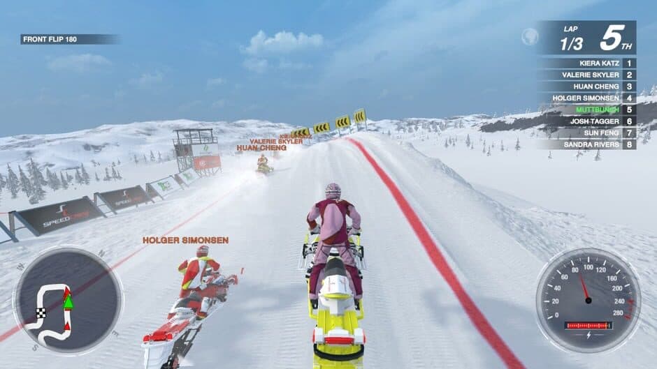 Скриншот 8 из Snow Moto Racing Freedom