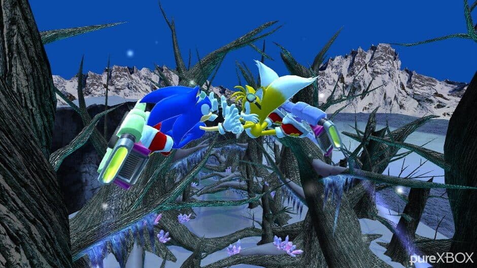Скриншот 1 из Sonic Free Riders