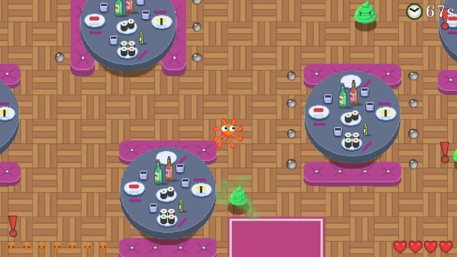 Скриншот 1 из The HD Adventures of Rotating Octopus Character