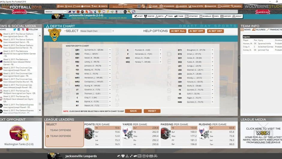 Скриншот 3 из Draft Day Sports: Pro Football 2018