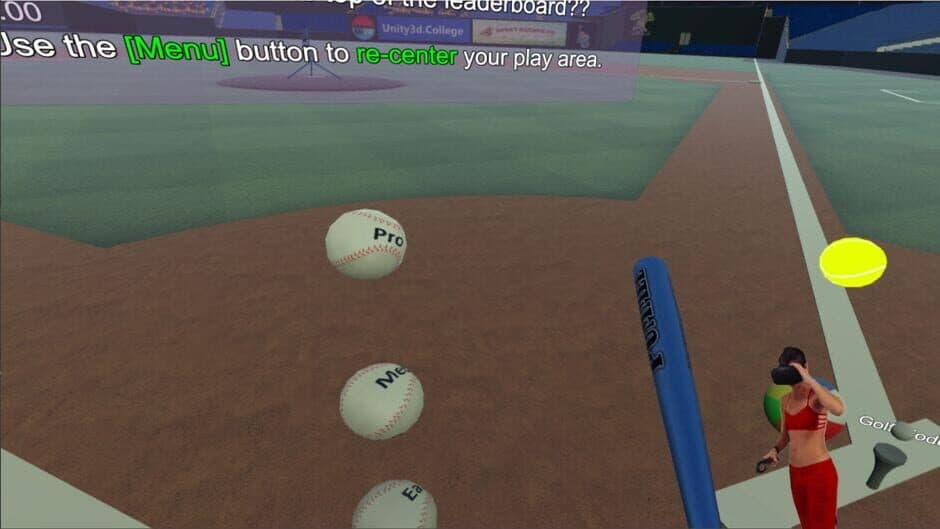 Скриншот 4 из VR Baseball - Home Run Competition