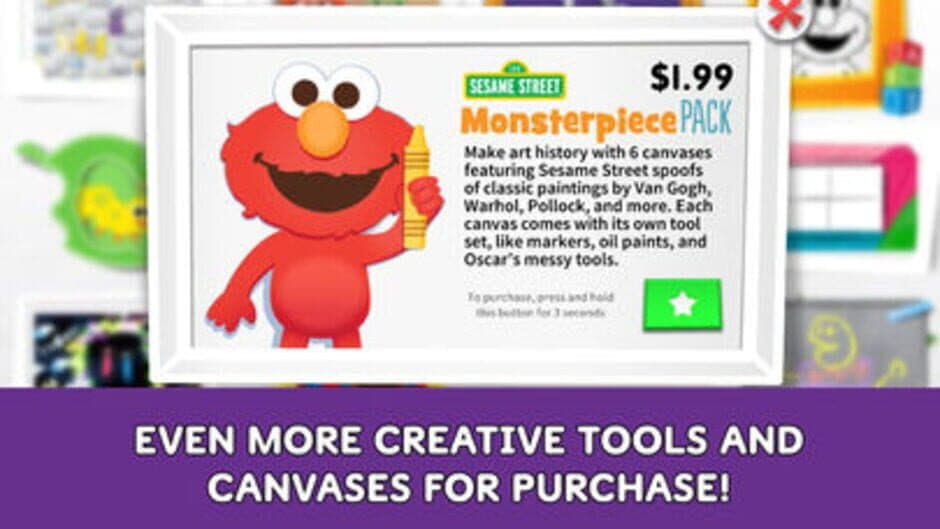 Скриншот 4 из Sesame Street Art Maker