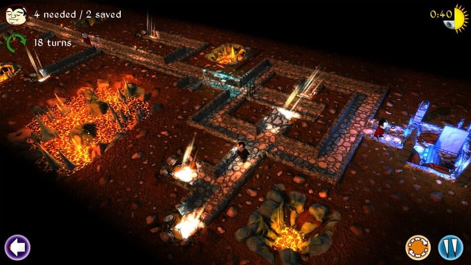 Скриншот 4 из Vampires: Guide Them to Safety!
