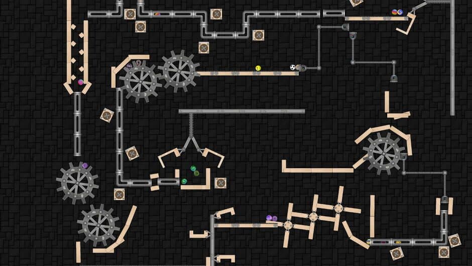 Скриншот 1 из Marble Run 2D