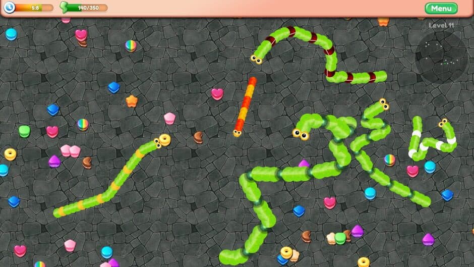 Скриншот 3 из Candy Snake Master