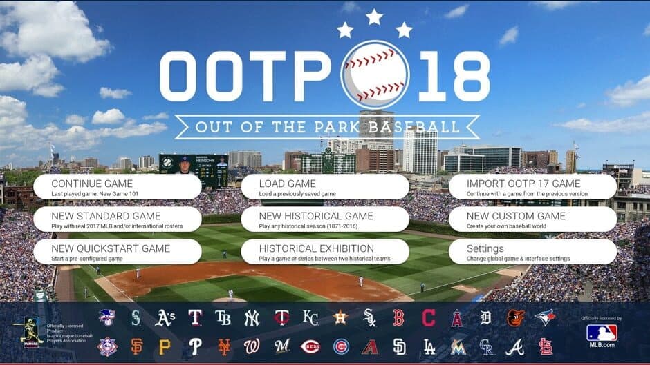Скриншот 1 из Out of the Park Baseball 18