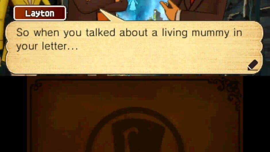 Скриншот 2 из Professor Layton and the Azran Legacy