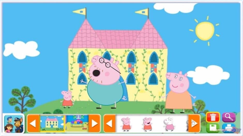 Скриншот 1 из Puzzle For Peppa Pig