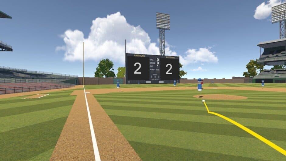 Скриншот 3 из Double Play: 2-Player VR Baseball