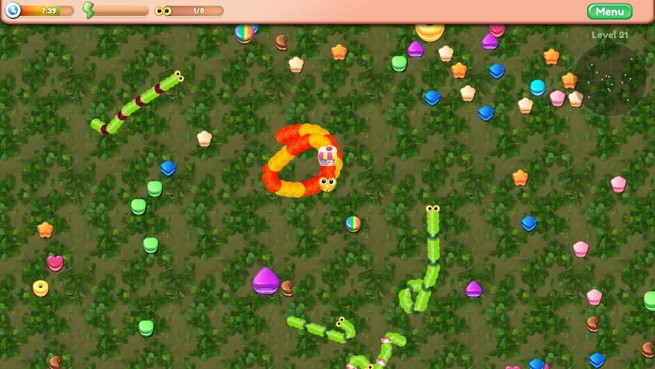 Скриншот 1 из Candy Snake Master