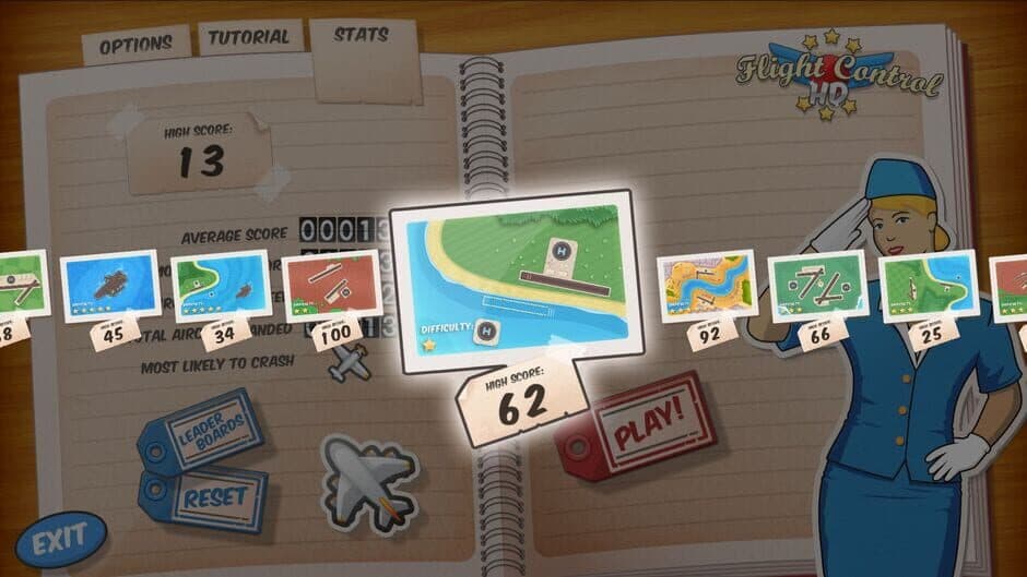 Скриншот 4 из Flight Control HD